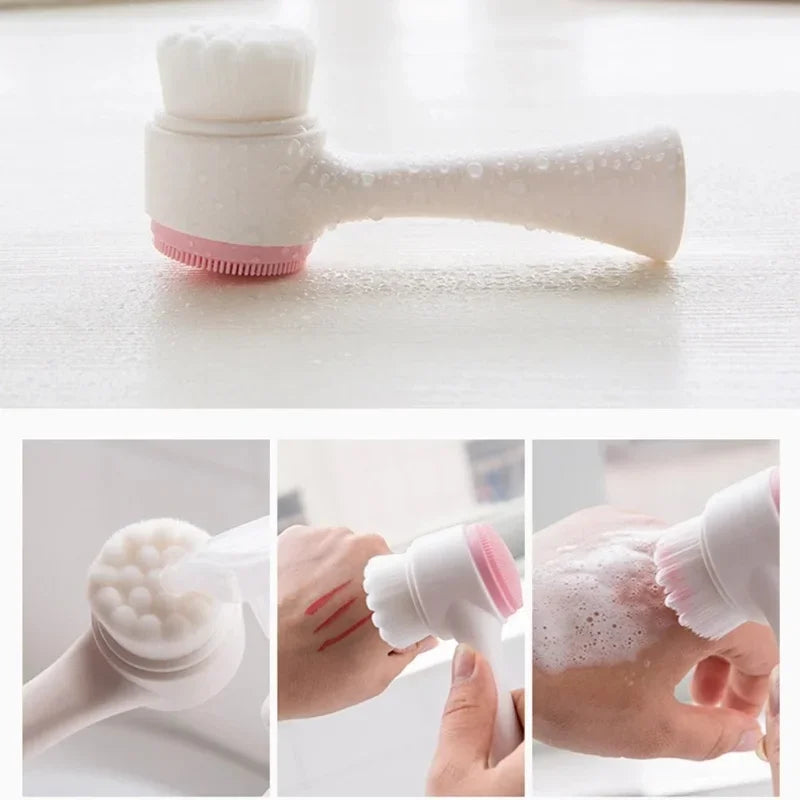 Silicone Facial Cleansing and Exfoliating Brush